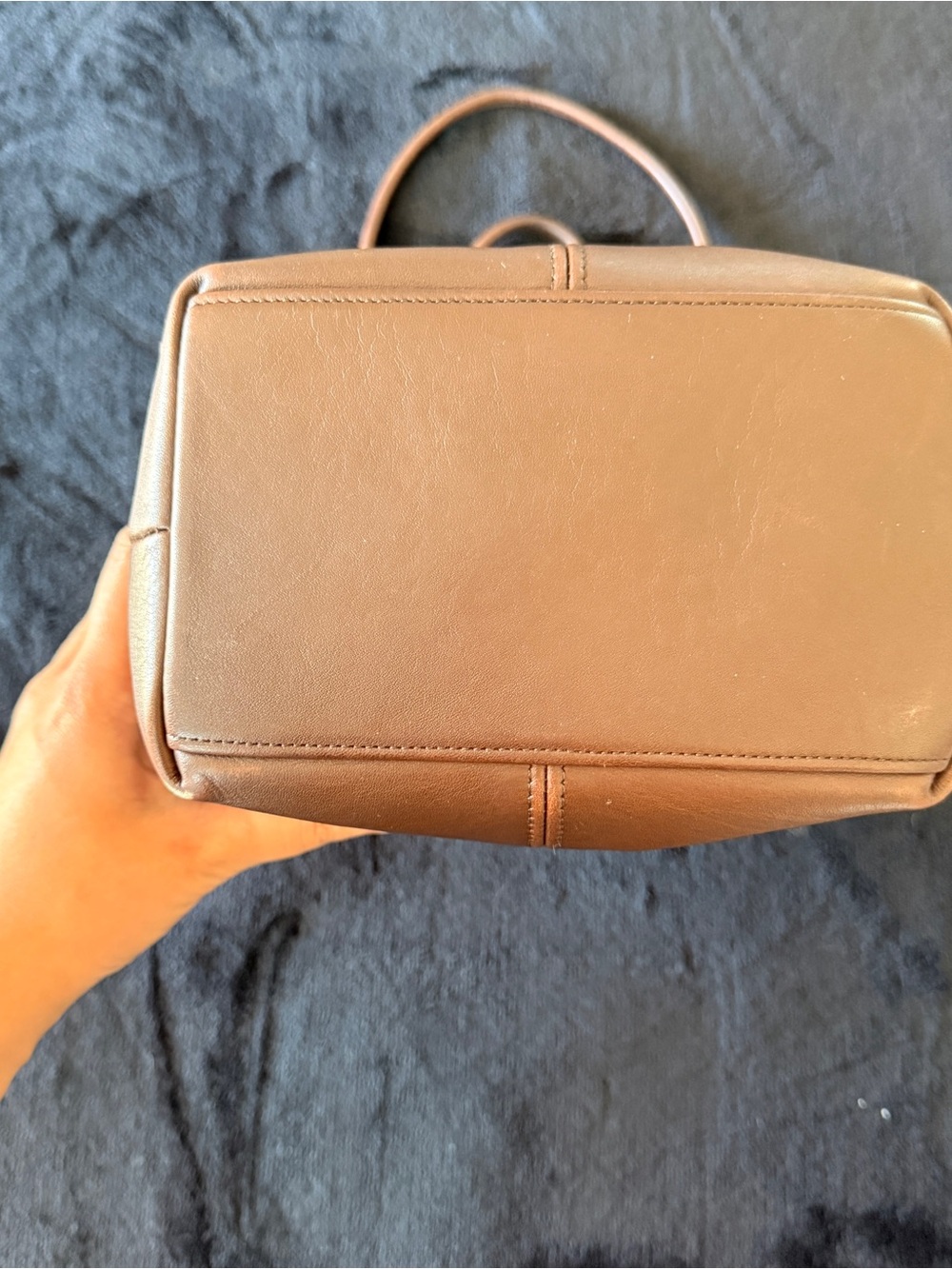 Coach 1996 Vintage Mahogany Lunch Tote Leather Shoulder Bag - Picture 3 of 12